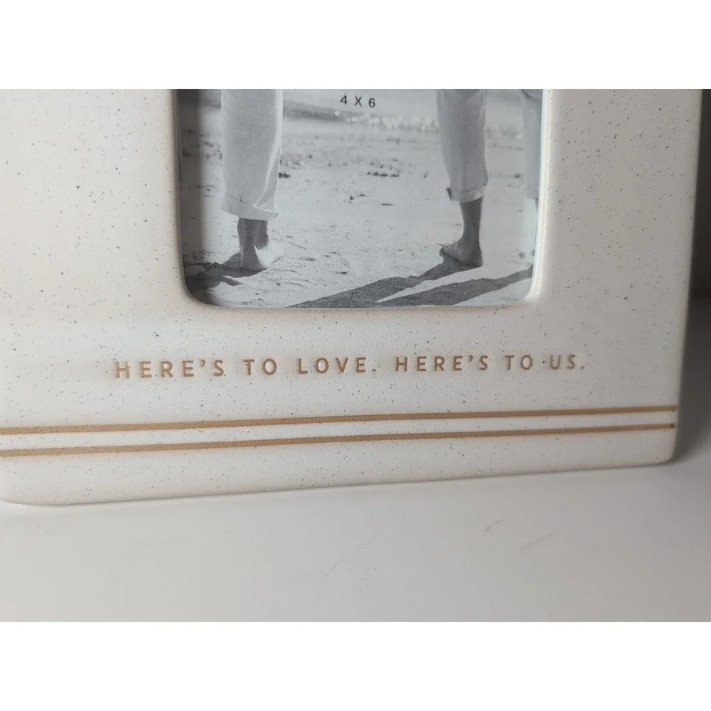Hallmark Picture Frame Here's To Love Here's To Us 4